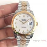  Knock off Rolex Datejust II watch White MOP Dial DJII 41mm Caliber 3255